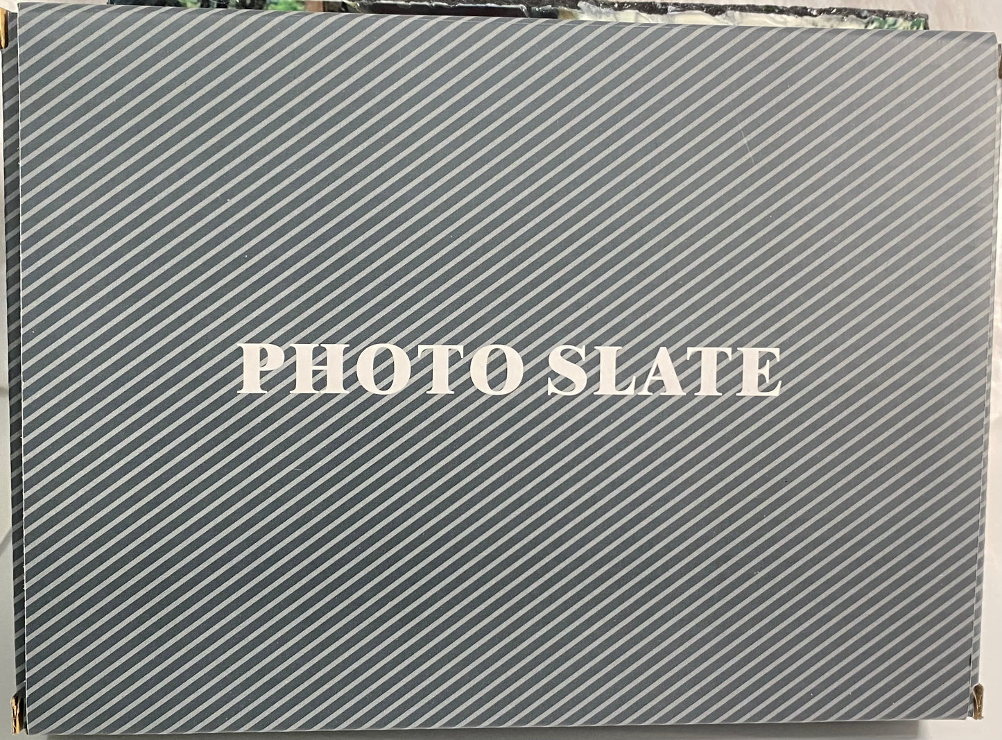 Custom Photo Slate Frame with stands